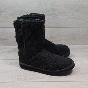 Ugg Australia Women 3176 Mountain Quilted Sweater Cardi Boots shoes sz 7